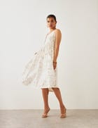 MILA DRESS - OFF WHITE view 3