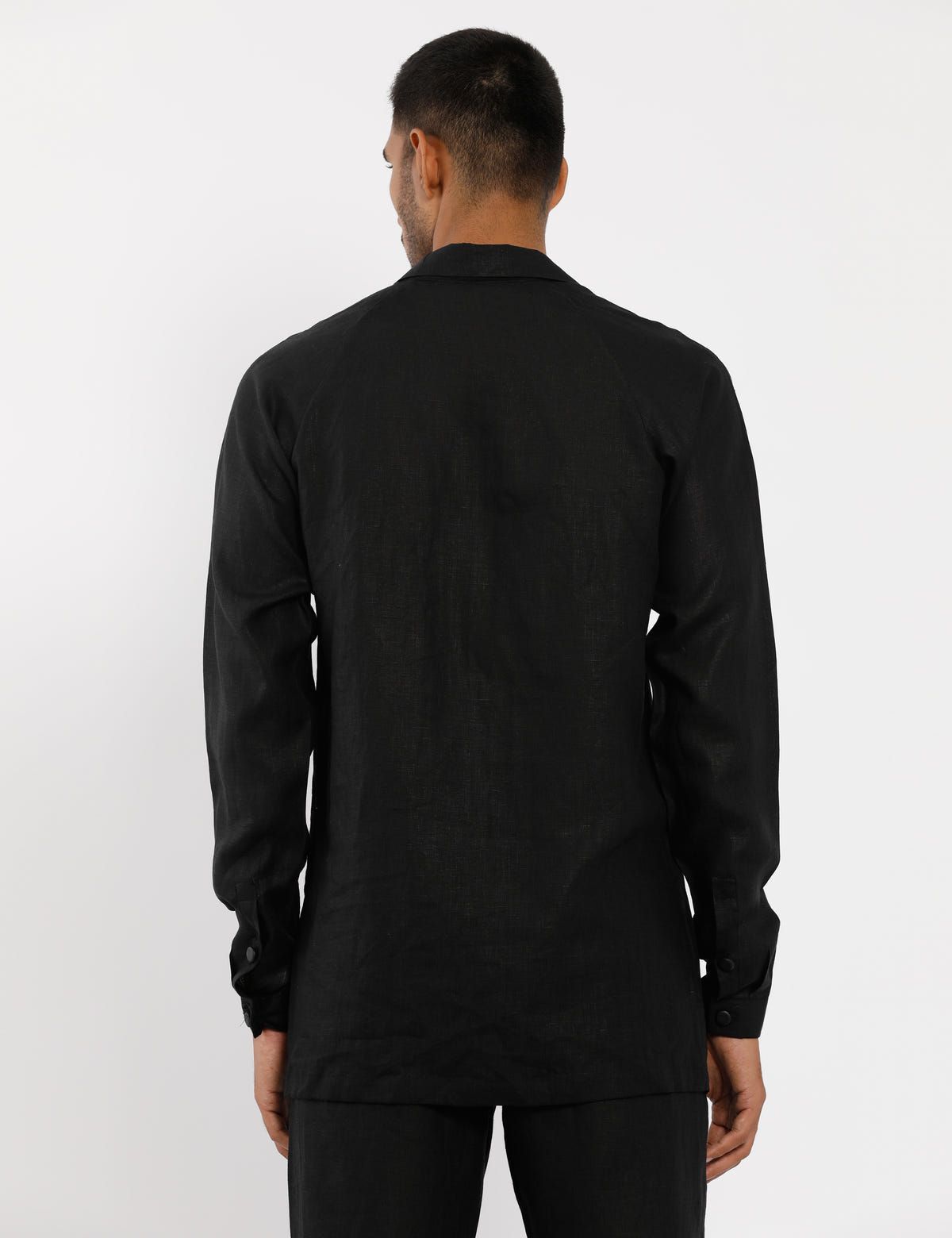 MASON RAGLAN SHIRT - BLACK - image 4