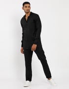 MASON RAGLAN SHIRT - BLACK view 6