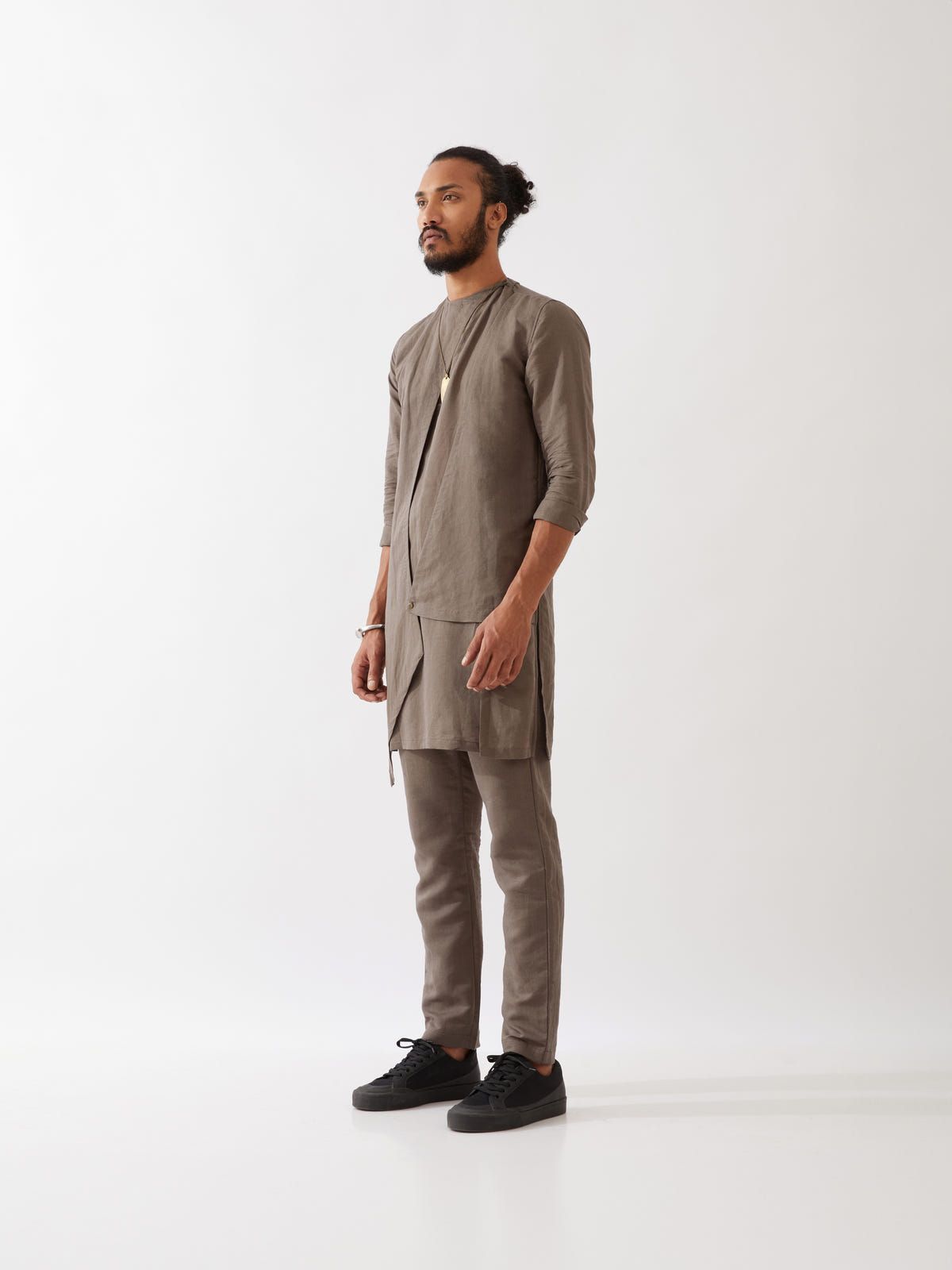 THEO KURTA - GREY - image 2