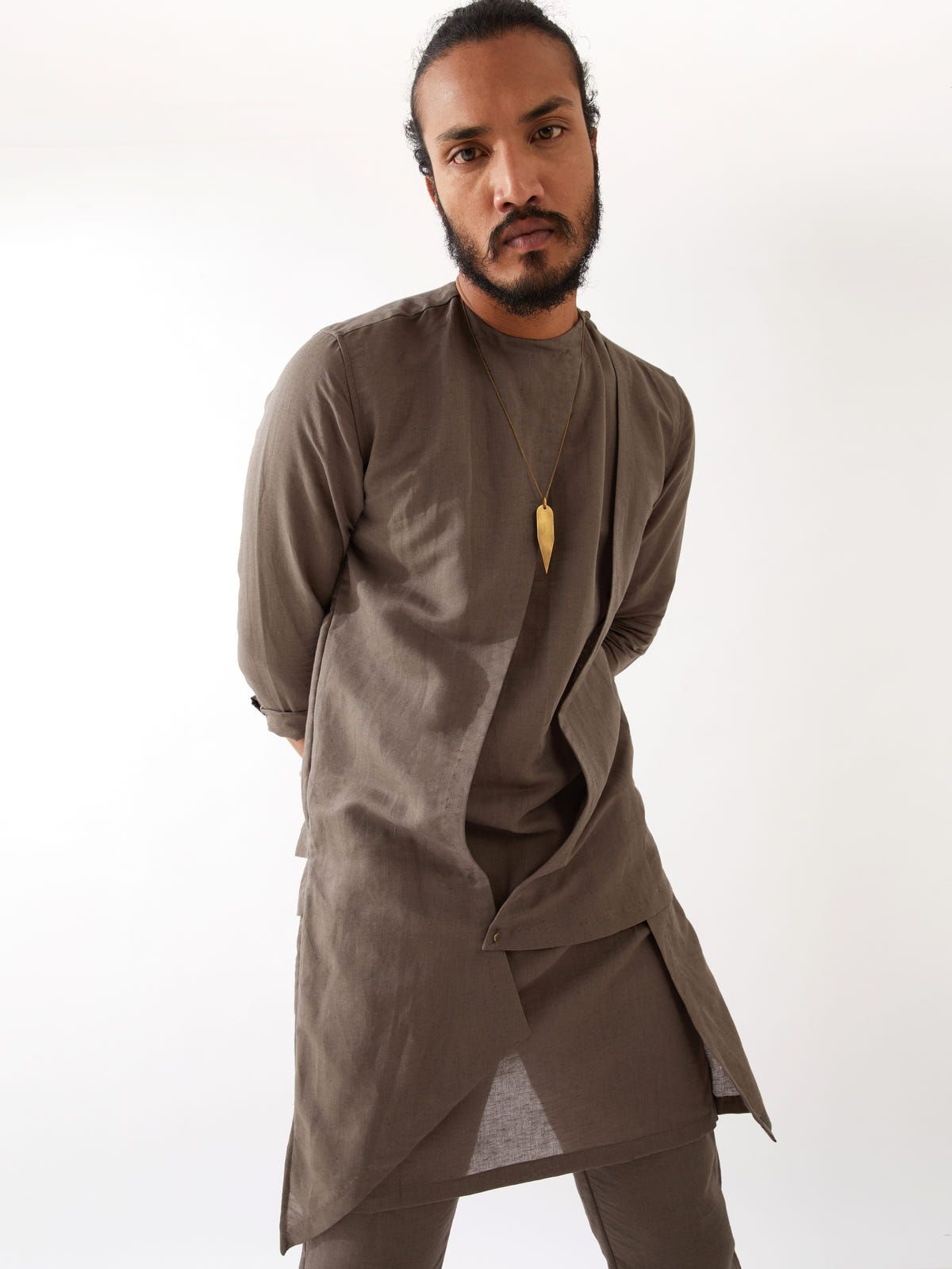 THEO KURTA - GREY - image 7