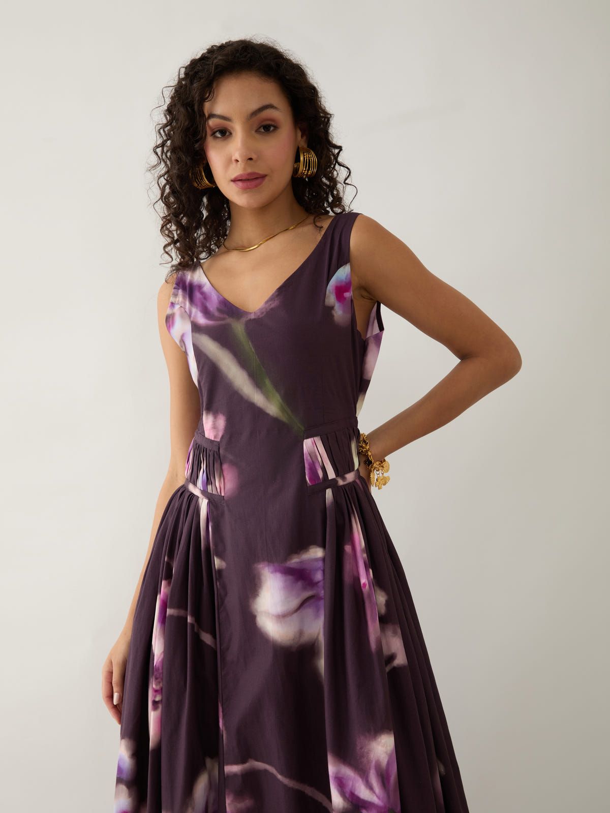 CATHY DRESS - HAZE - image 4