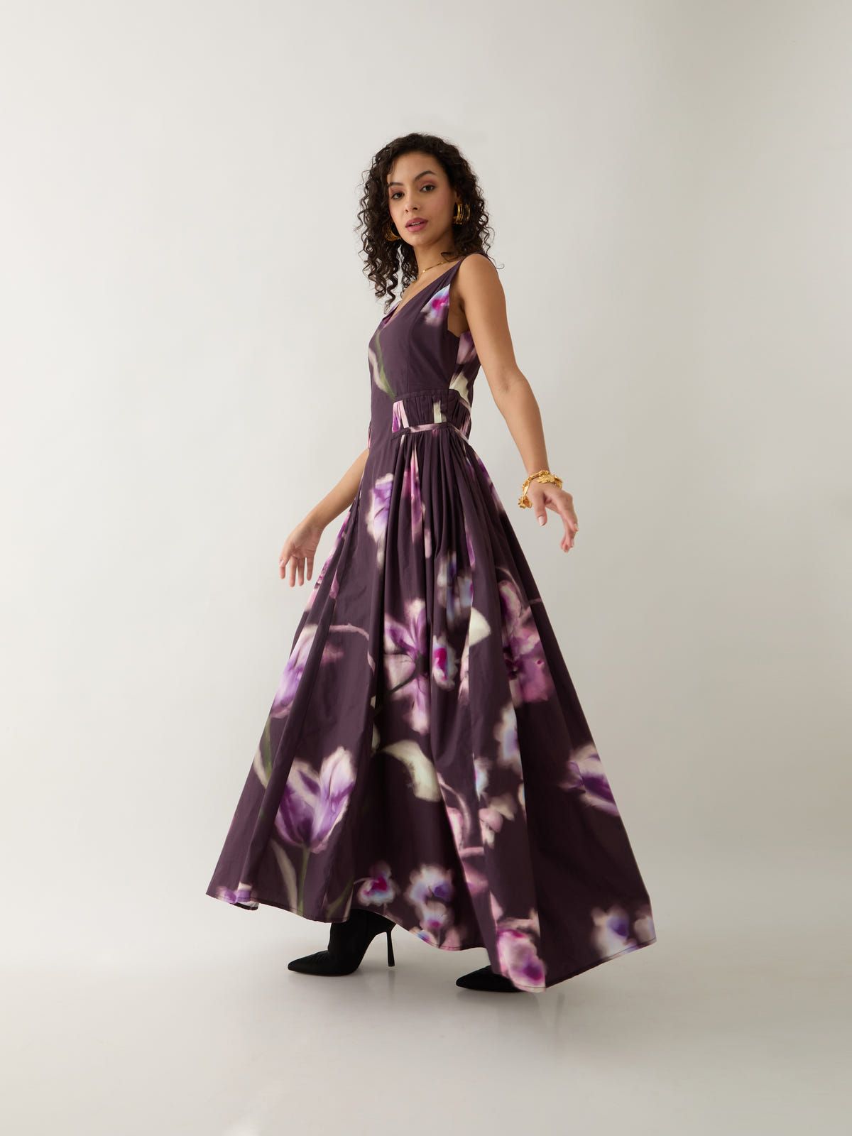 CATHY DRESS - HAZE - image 5