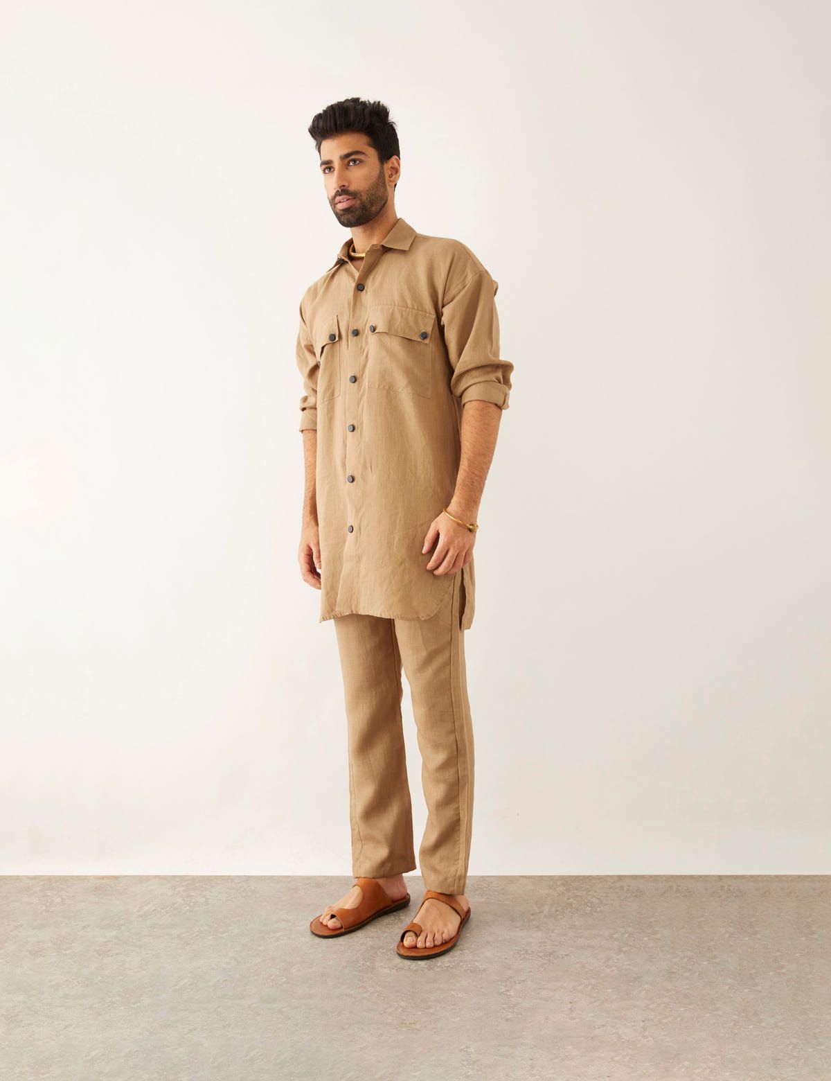 CAI KURTA - KHAKI - image 2