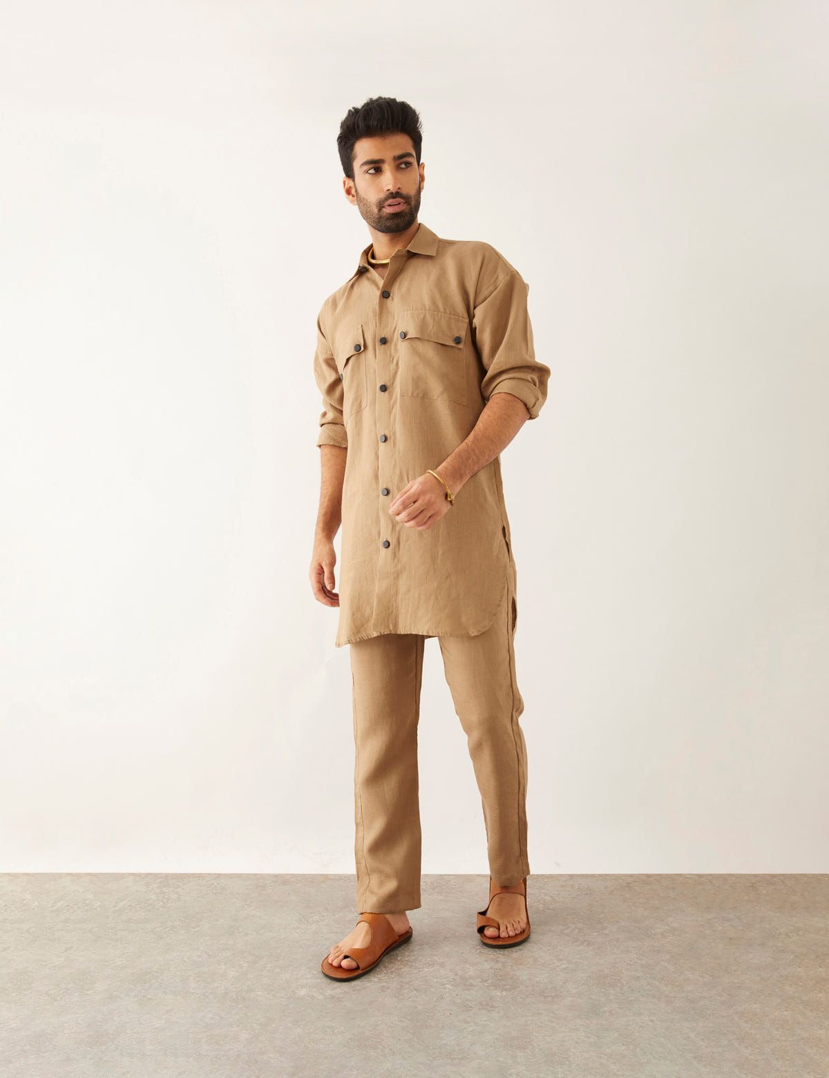 CAI KURTA - KHAKI - image 4