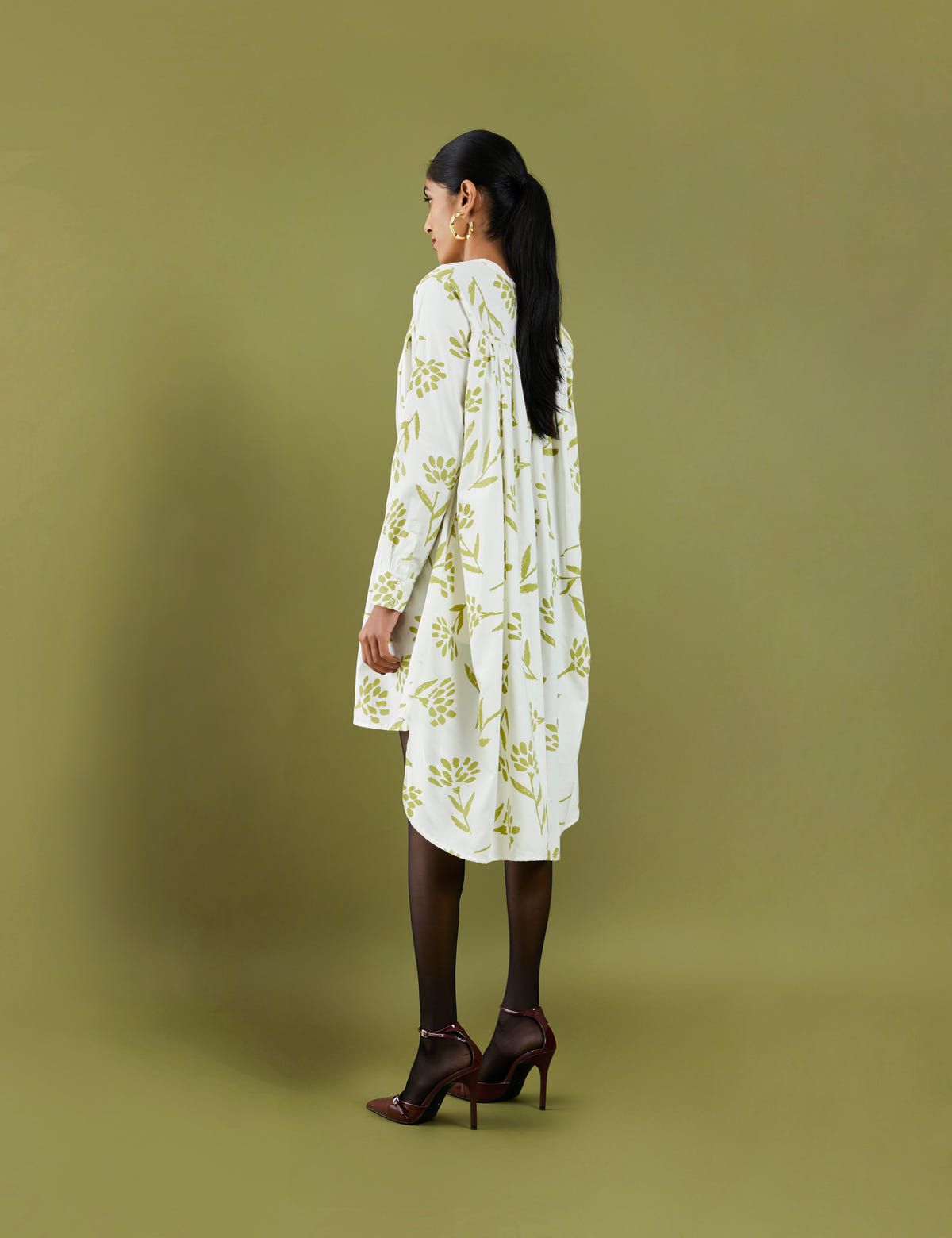 BETTY DRESS - OFF WHITE - image 3