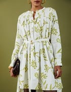 BETTY DRESS - OFF WHITE view 6
