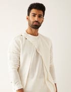 DAHA - KURTA - WHITE view 1