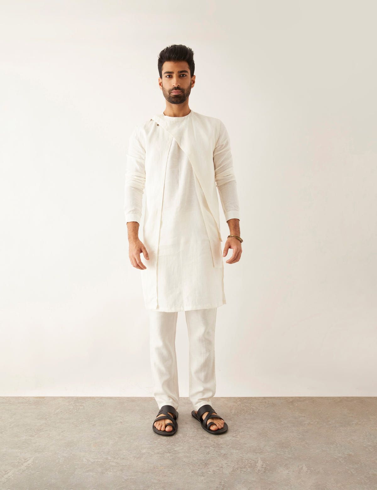 DAHA - KURTA - WHITE - image 2
