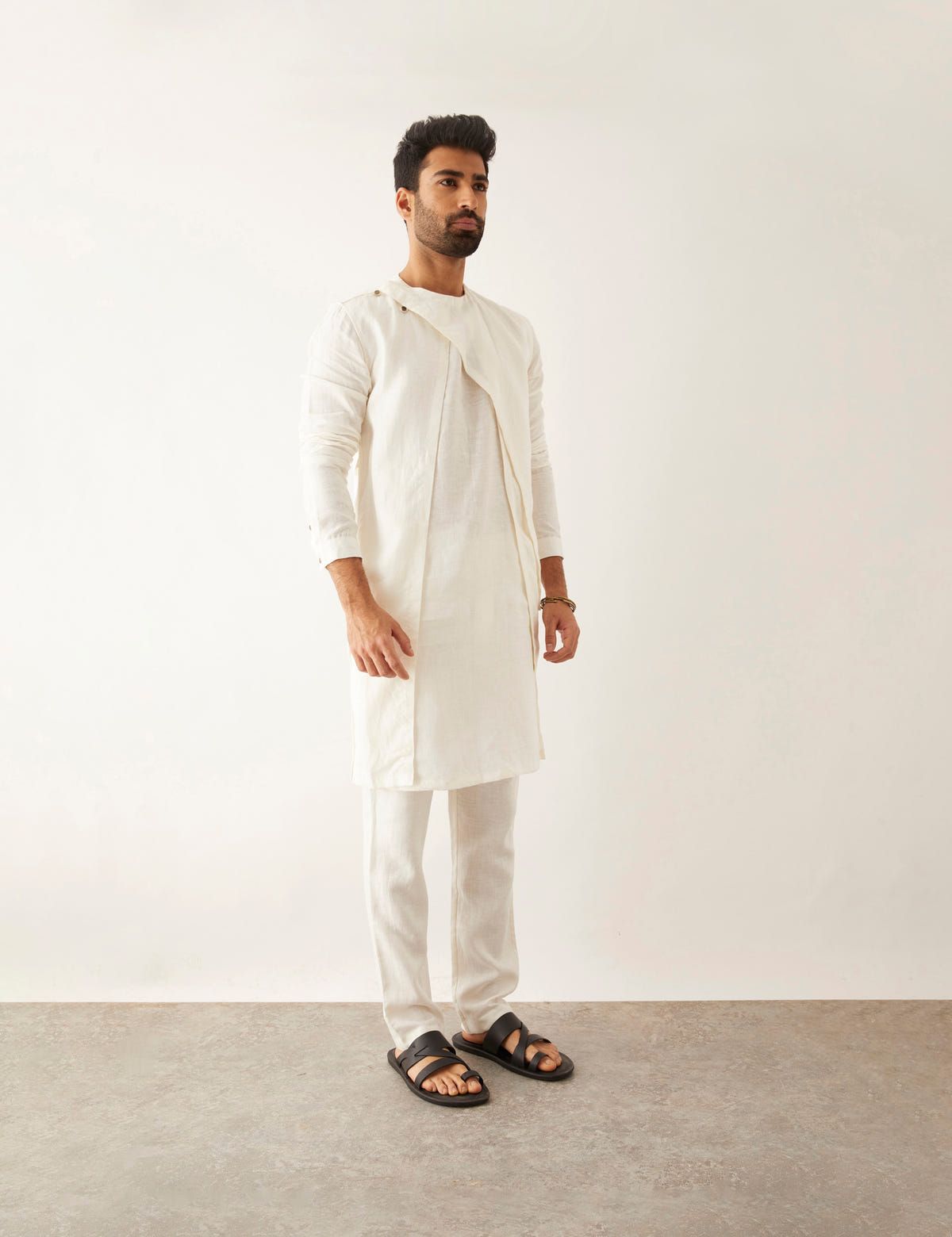 DAHA - KURTA - WHITE - image 3