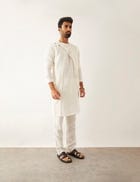 DAHA - KURTA - WHITE view 3