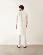 DAHA - KURTA - WHITE view 4