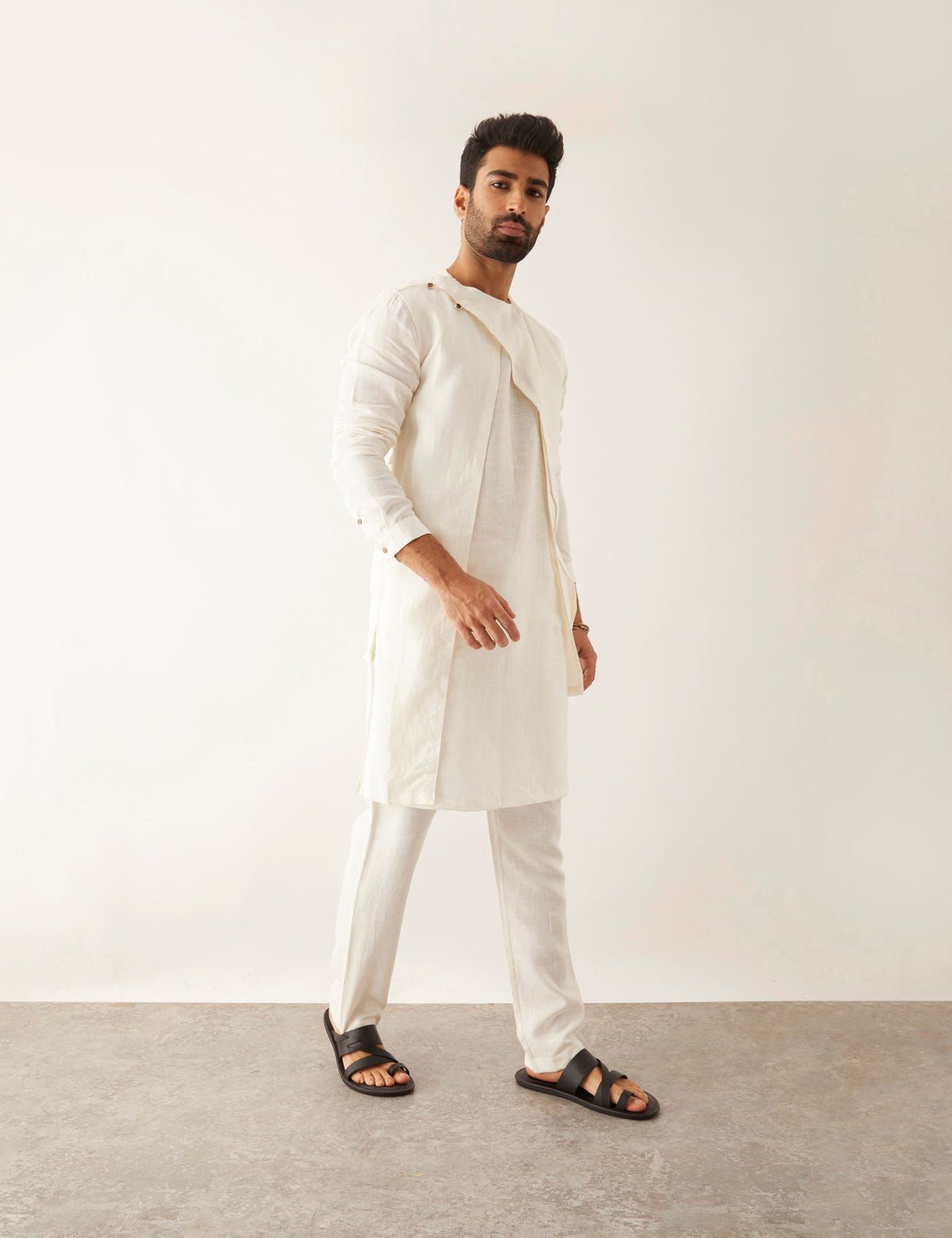 DAHA - KURTA - WHITE - image 5