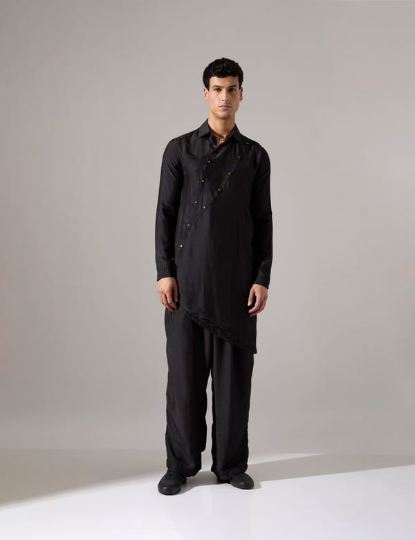 SON OF A NOBLE - SNOB — Theon Kurta Set - Black