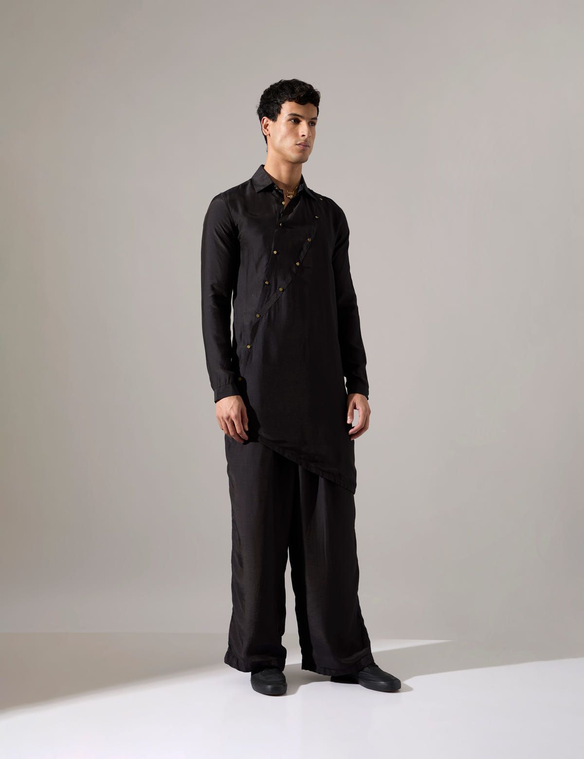Theon Kurta Set - Black - image 2