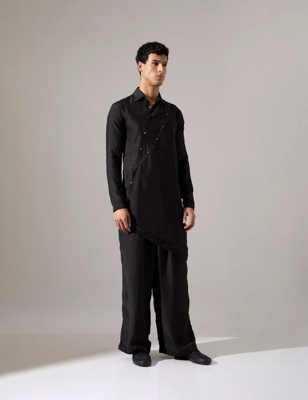 SON OF A NOBLE - SNOB — Theon Kurta Set - Black