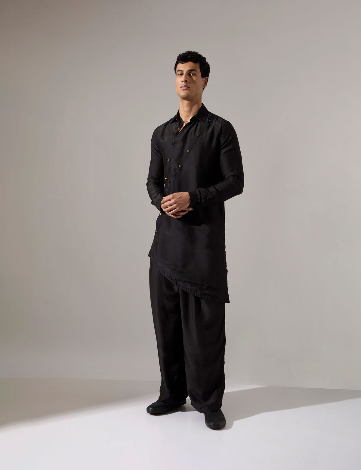 Theon Kurta Set - Black - image 3