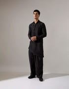 Theon Kurta Set - Black view 3