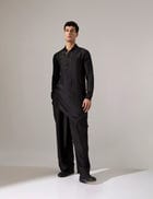 Theon Kurta Set - Black view 4