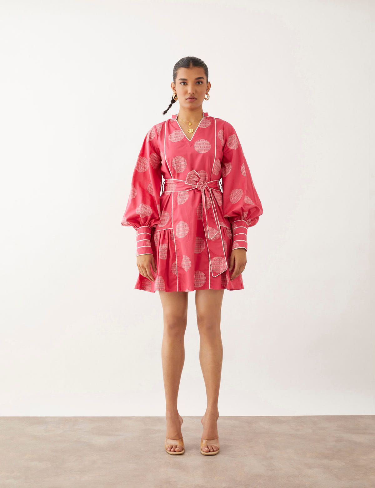 CLARA DRESS - ROSE - image 2
