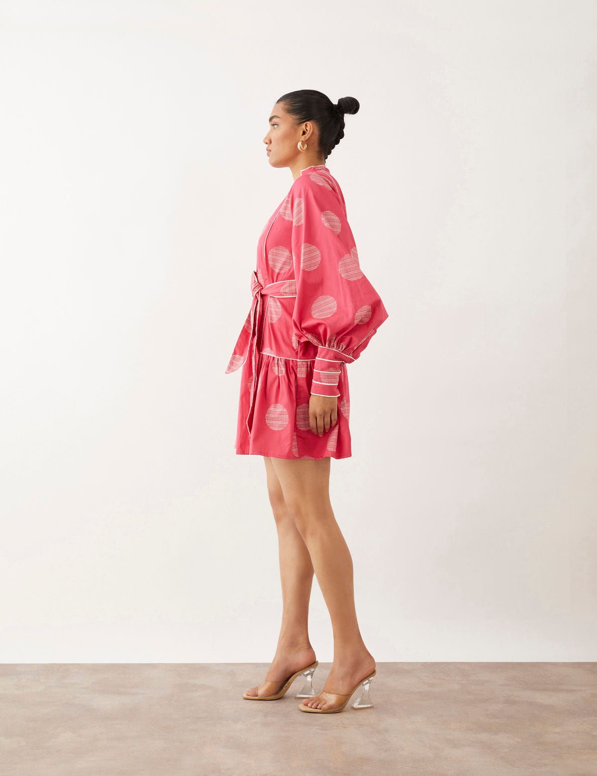 CLARA DRESS - ROSE - image 3