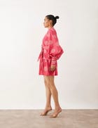 CLARA DRESS - ROSE view 3