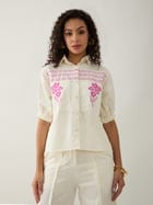 SPRING SHIRT - OFF WHITE view 2