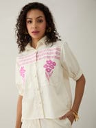 SPRING SHIRT - OFF WHITE view 5