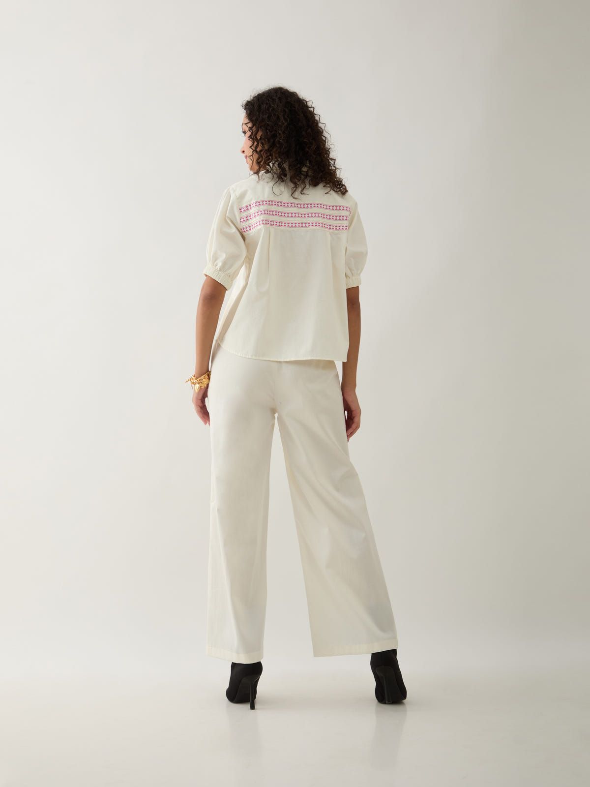 SPRING SHIRT - OFF WHITE - image 6
