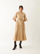 MALTA DRESS - SAND view 1
