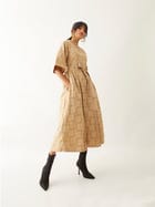 MALTA DRESS - SAND view 4