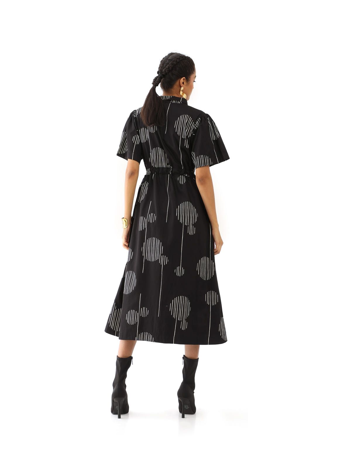 HEIDI DRESS - BLACK - image 3