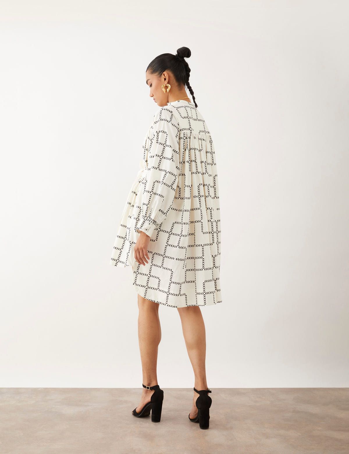 BETTY DRESS - OFF WHITE - image 4