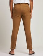 TOCO - TROUSER - GOLDEN BROWN view 3