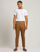 TOCO - TROUSER - GOLDEN BROWN view 4