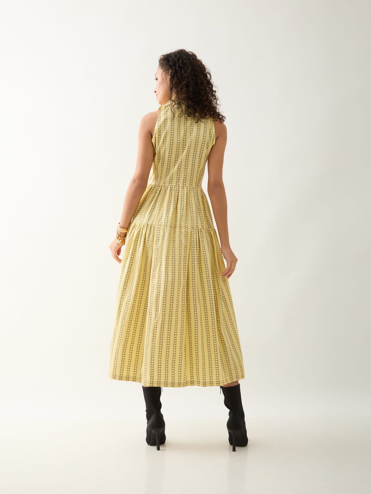 LIAM DRESS - LEMON - image 3