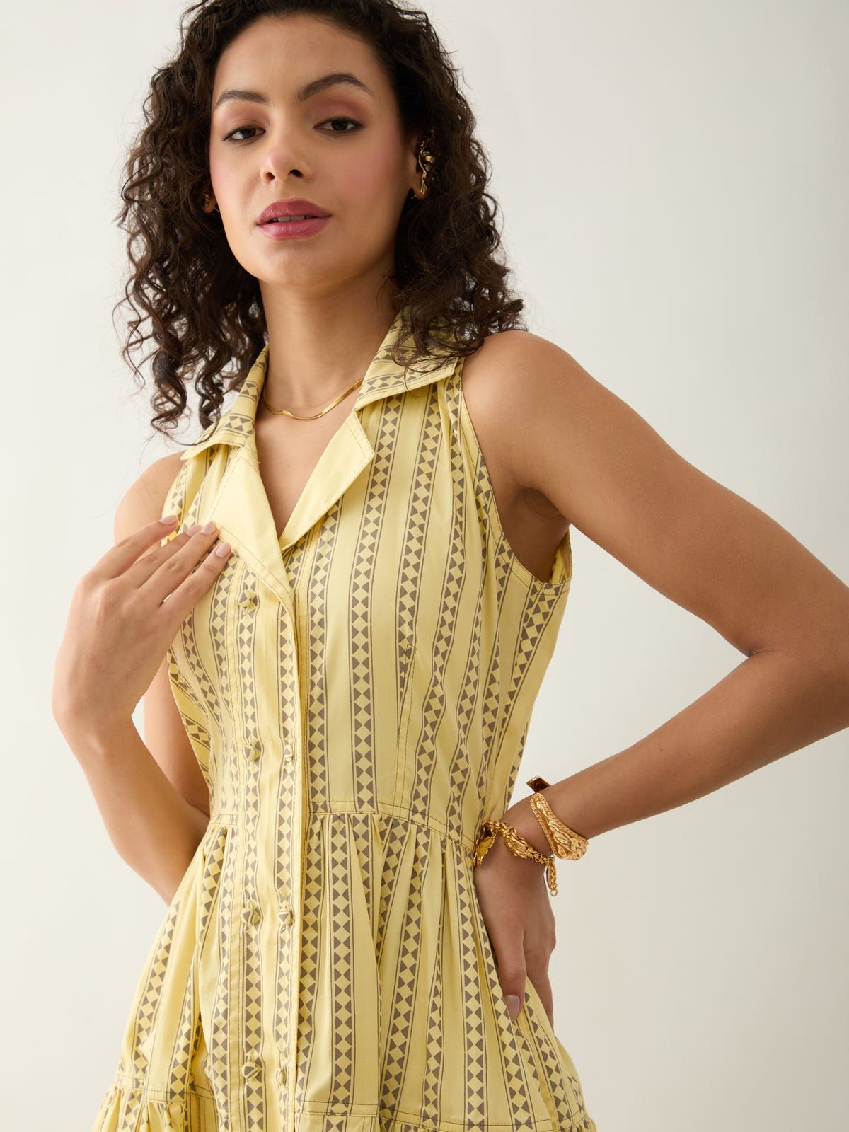 LIAM DRESS - LEMON - image 5