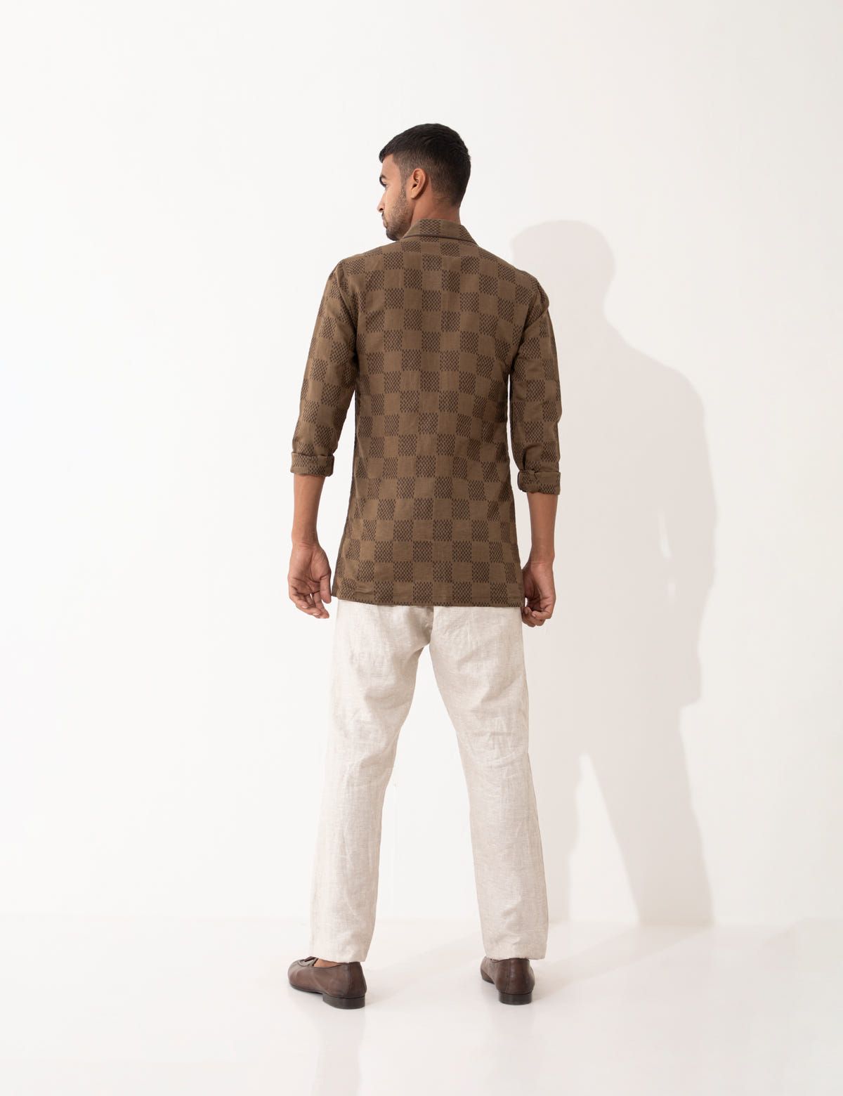 HARRIS MESH SHIRT - BROWN - image 5