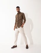 HARRIS MESH SHIRT - BROWN view 6