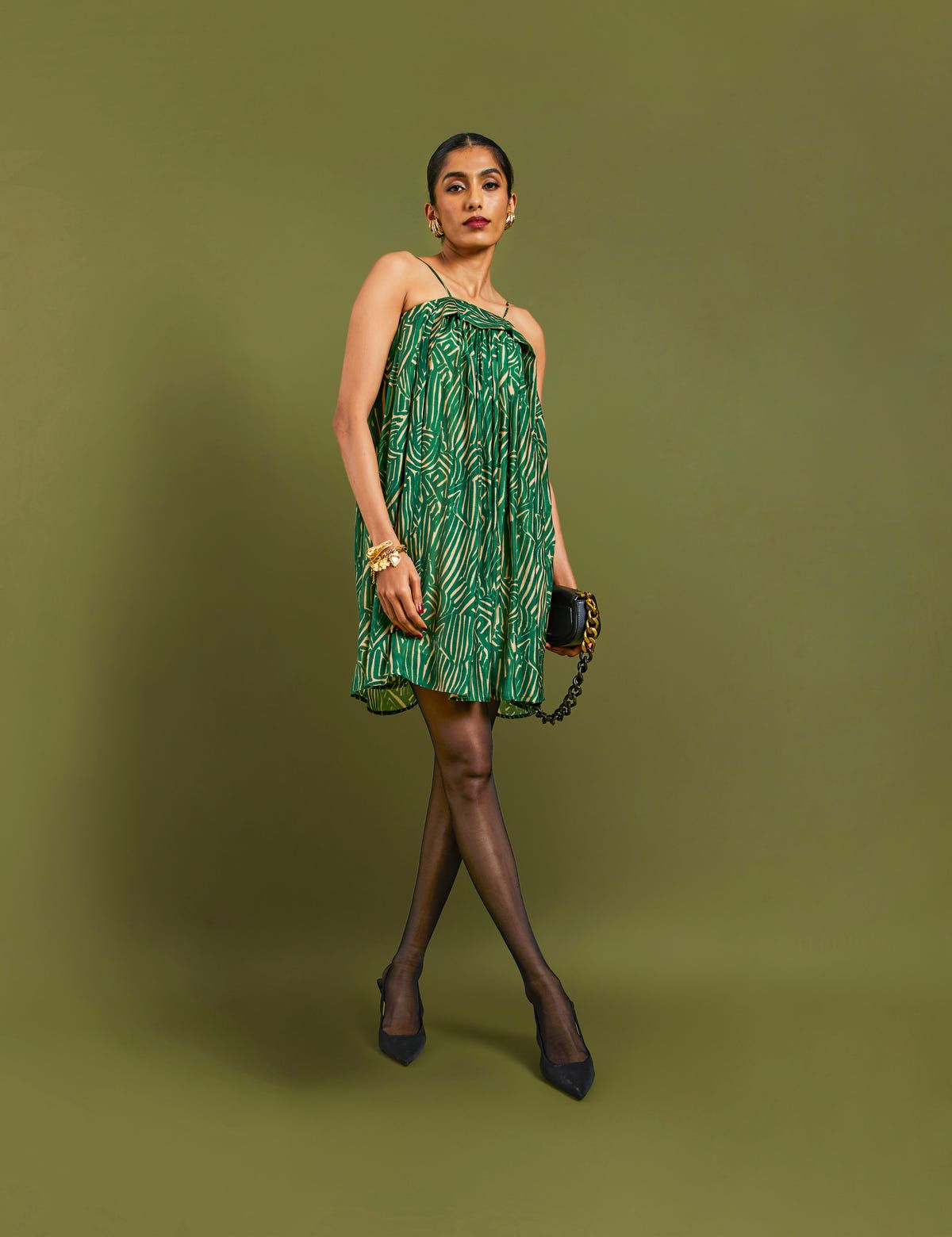 KIARA DRESS - CRUMPLE - image 3