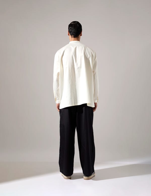SON OF A NOBLE - SNOB — Philip Shirt - Off White - Look
