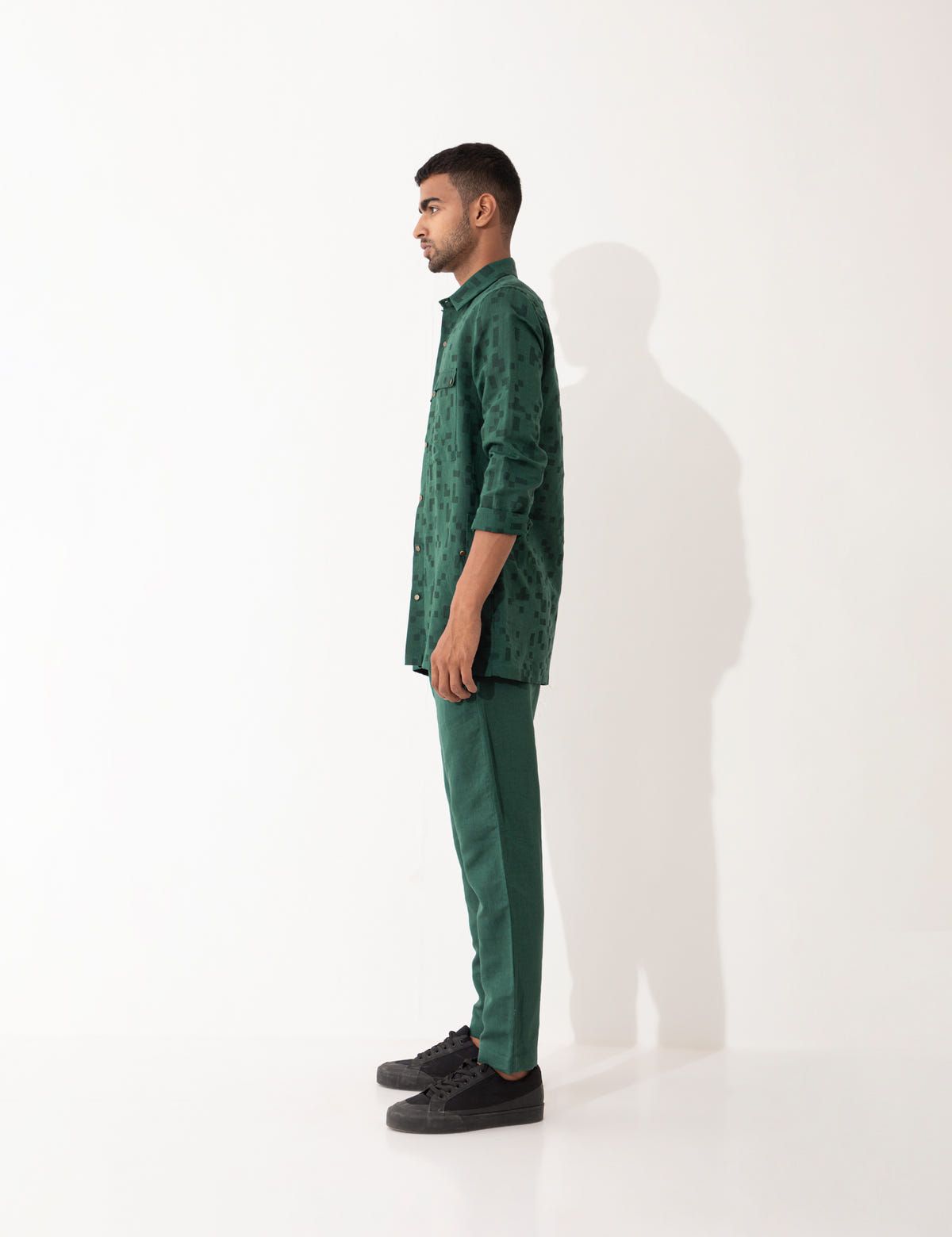 FEZZI CUBE  SHIRT SET - GREEN - image 3