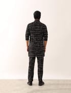 GAURAV TRACE SHIRT - BLACK view 4