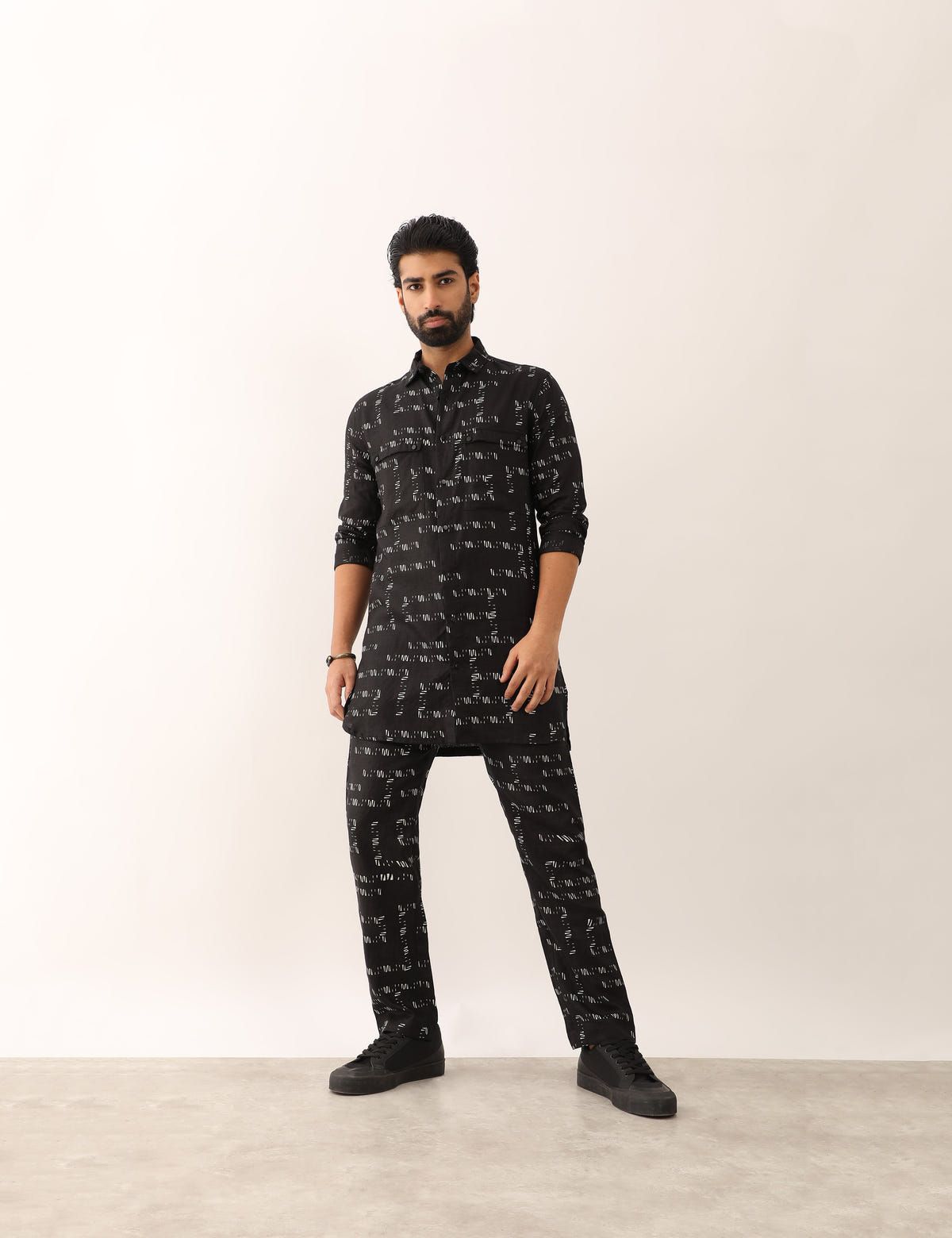 GAURAV TRACE SHIRT - BLACK - image 5