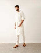 AAKI KURTA SET - WHITE view 2