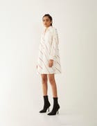 RUBY DRESS - OFF WHITE view 1