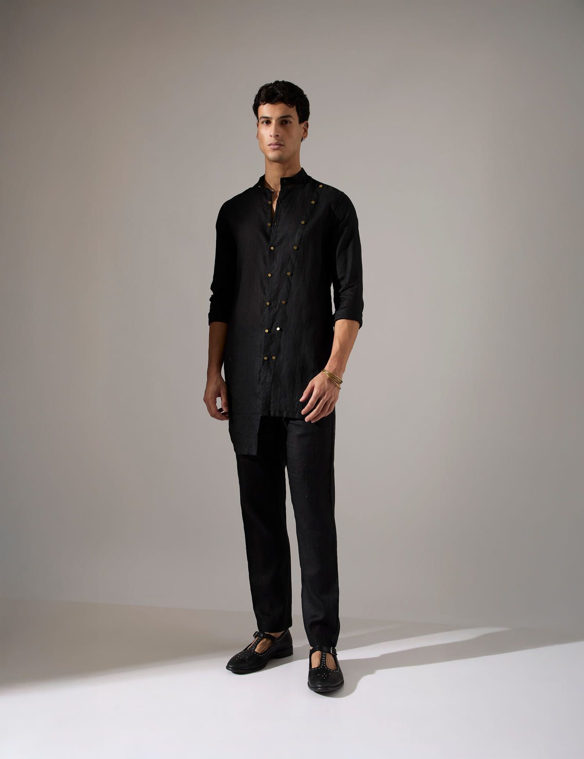 Jack Kurta Set - Black - image 1