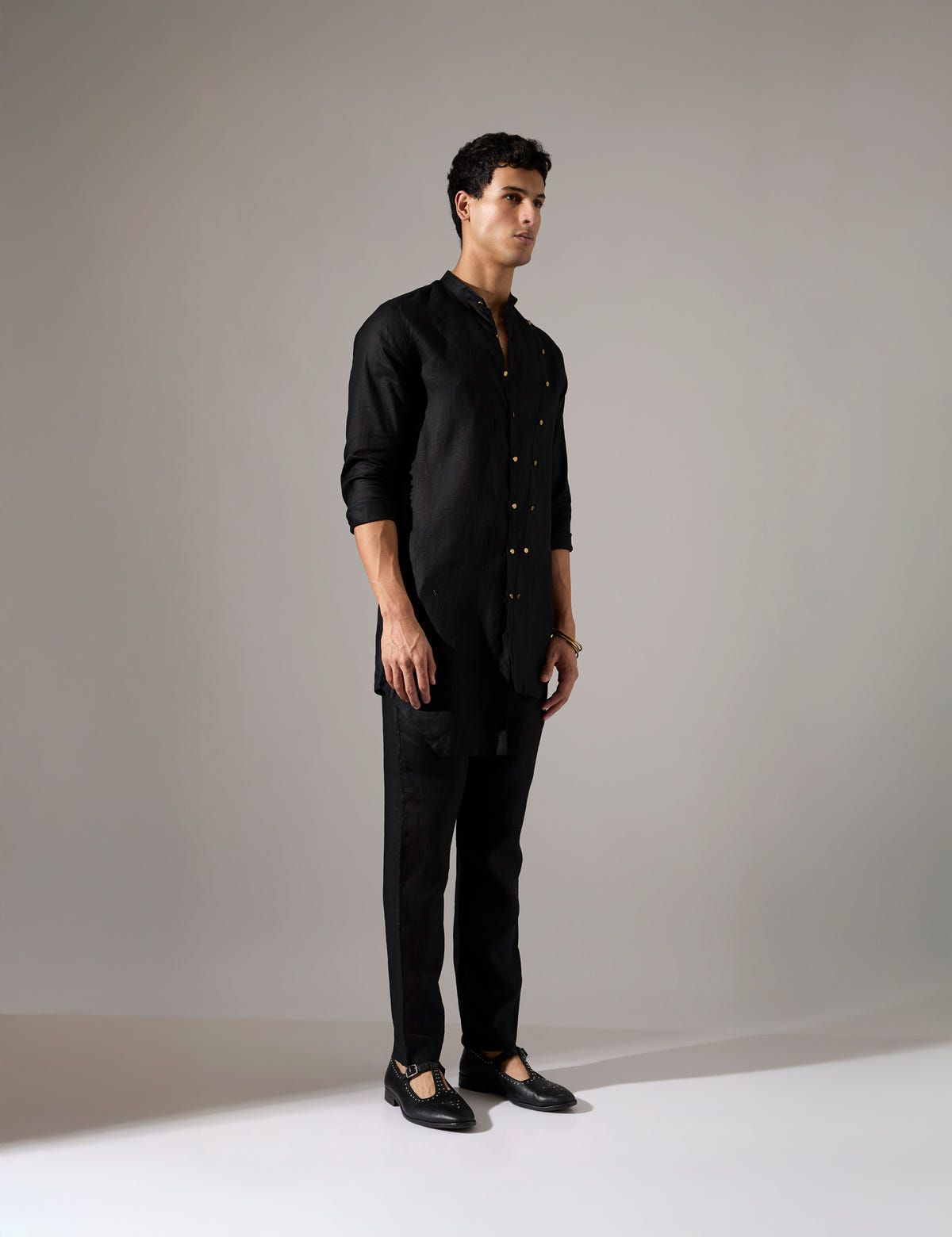 Jack Kurta Set - Black - image 3