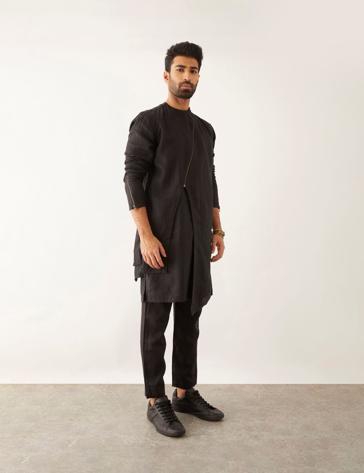 HOSON - KURTA - BLACK - image 4