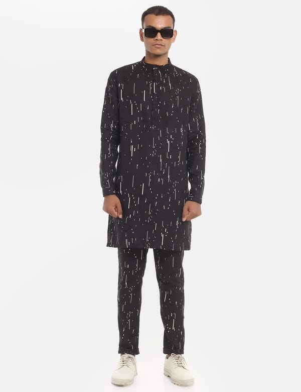 SON OF A NOBLE - SNOB — Sherwood - Kurta - Season - Black